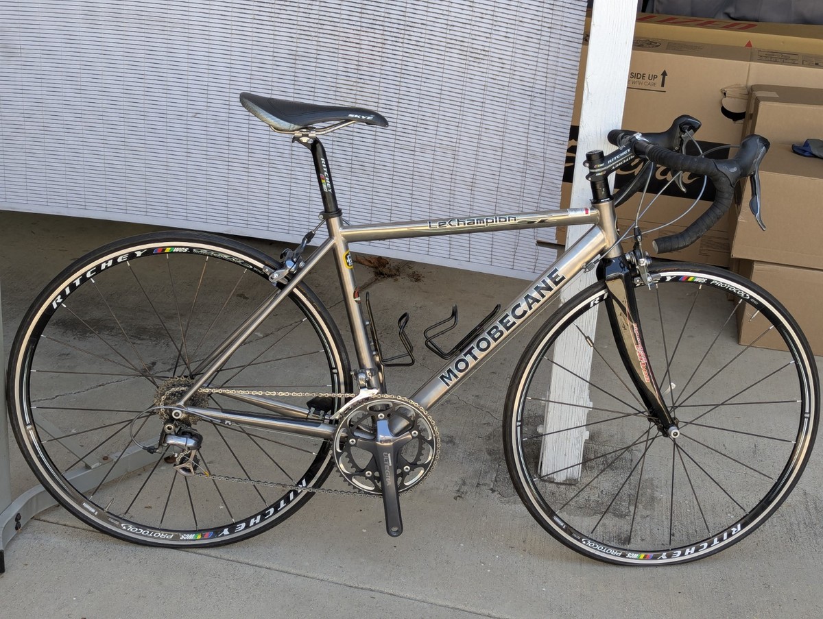 Motobecane Usa Motobecane Le Champion Sl Titanium Motobecane Le