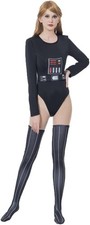 Cosplay Star Wars Darth Vader Jumpsuits Cloaks Costumes Halloween Outfits XS