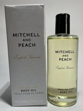 Mitchell and Peach English Growers English Leaf Body Oil 3.4oz MSRP 68 NIB