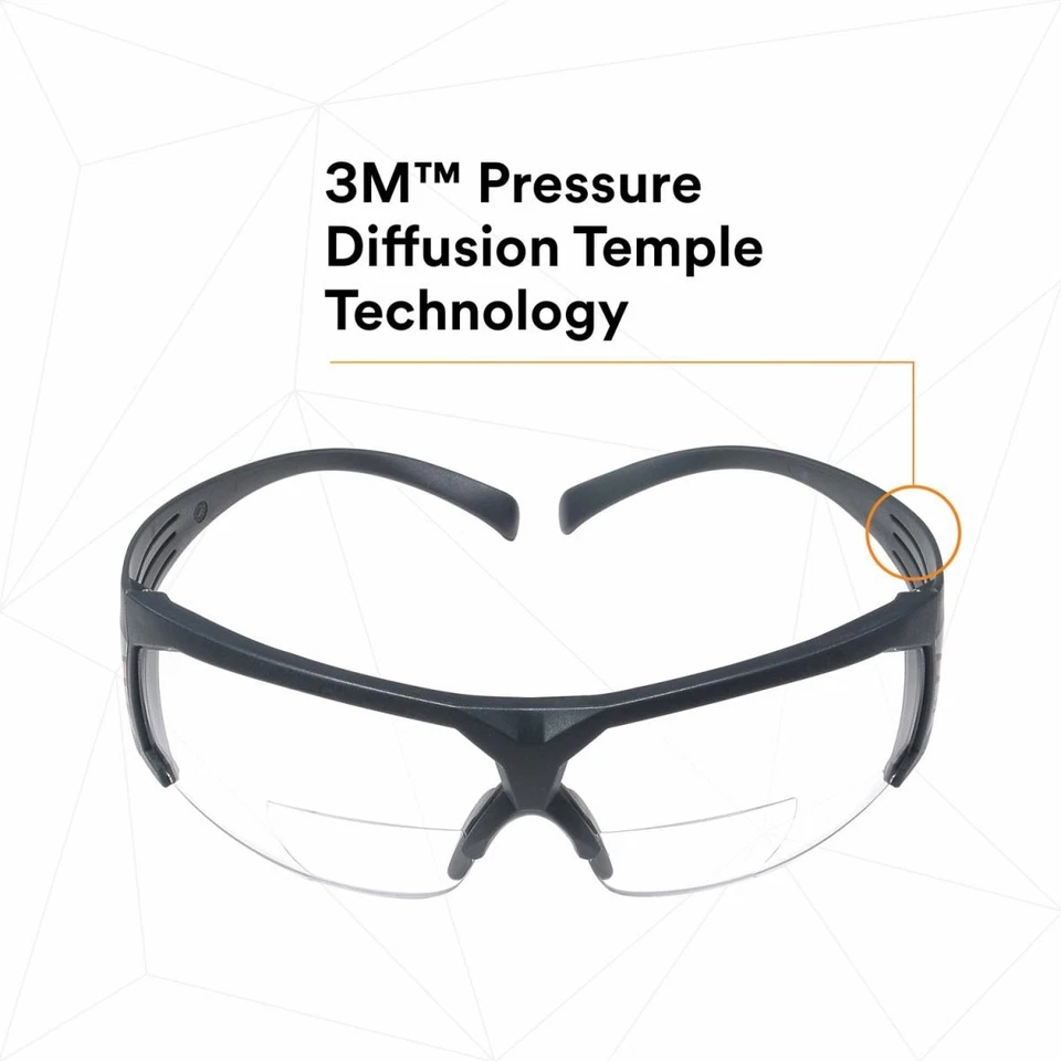 3M SecureFit Safety Glasses SF615SGAF, Clear Anti-Fog  Lens 1.5 Diopter (20Pack) - Image 3 of 4