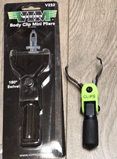 Vim Tools Swivel Head Body & Panel Clip Tool Mini Finger Pliers #V232