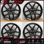 Set of 4 NEW 18 Rims Wheels Gloss Black Alloy Rim for 2018 2019 2020 Honda Civic