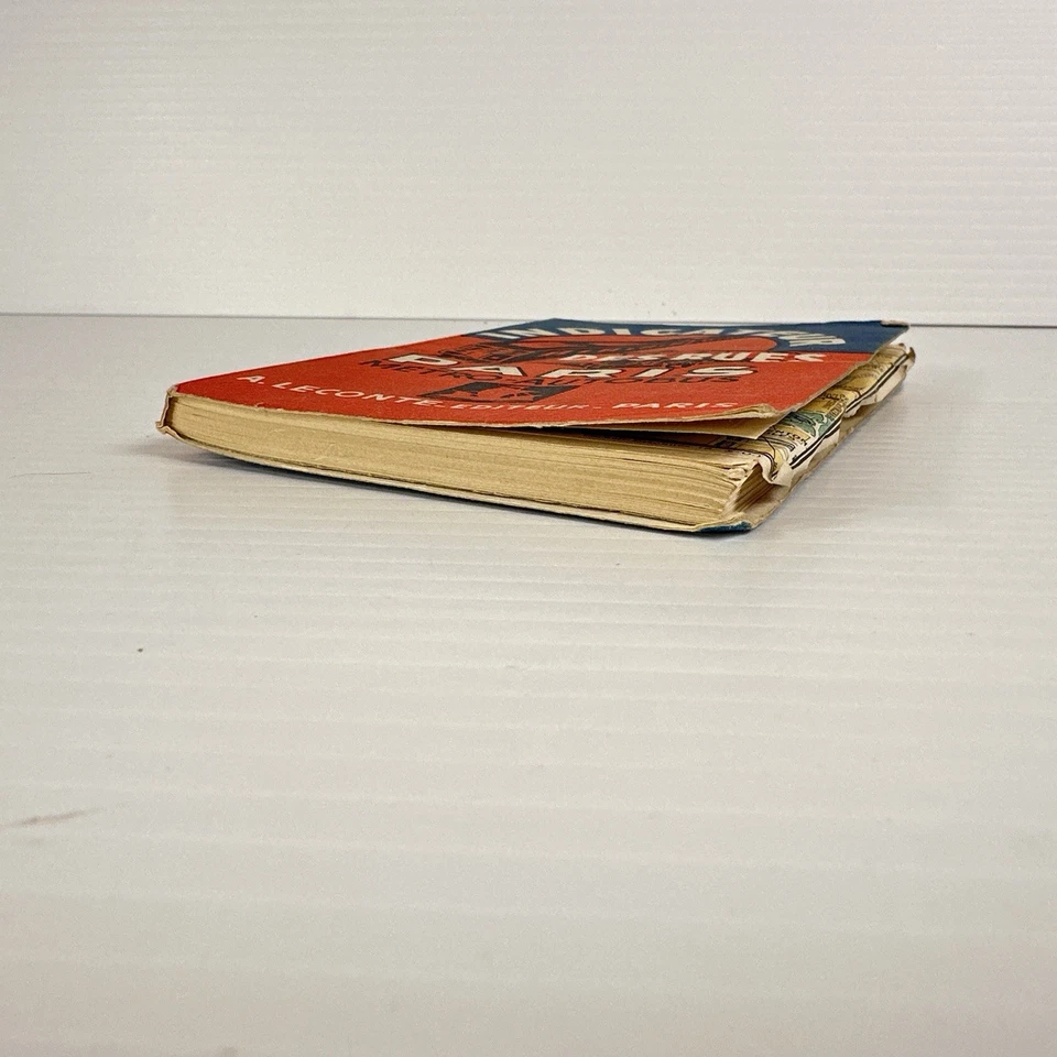 1954 Paris Metro Autobus Map & Street Directory Vintage Travel Guide - Image 3 of 4