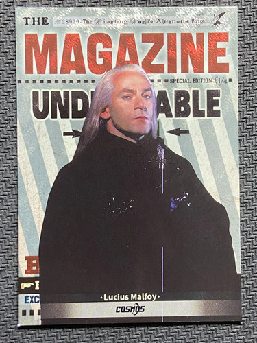 2025 Kakawow Cosmos Harry Potter Magazine #CHP-ZZ-22 Lucius Malfoy 91/199 DS