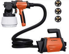 Tilswall Paint Spray Gun Shark 800 HVLP Electric Paint Sprayer, 1300ml Container