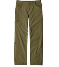 Patagonia Women s Quandary Pants Green Lightweight Hiking Gorpcore Size 0