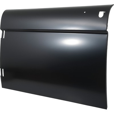1966-67 Ford Bronco; Full Outer Door Skin; Without Hole For Door Lock Cylinder;