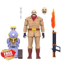 Super7 Thundercats Safari Joe 7" Action Figure w/ Accessories Classic Cartoon