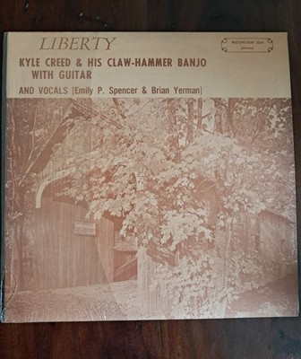 Vintage Vinyl Mountain Records 304 Kyle Creed Liberty 1977 Rare