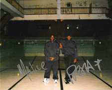 *  CLIPSE * signed 8x10 photo * PUSHA T & MALICE * COA *