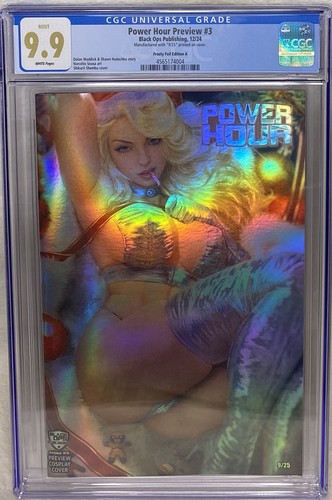 Power Hour Preview #3 Shikarii Frosty Foil Edition A 9/25 CGC 9.9 Mint!