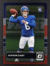 2025 DONRUSS OPTIC JAXSON DART 2015 RETRO RED/SILVER/BLUE ROOKIE GIANTS