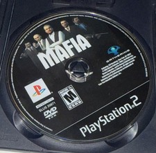 Vintage Mafia Sony PlayStation 2 PS2 Video Game Disc Only Gathering M NTSC Crime
