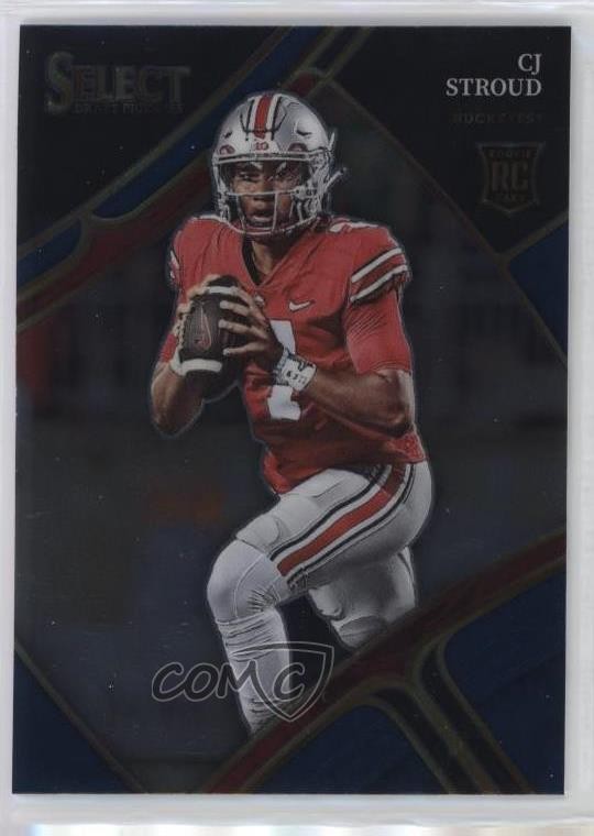2023 Panini Select Draft Picks Field Level Blue CJ Stroud #102 2t9