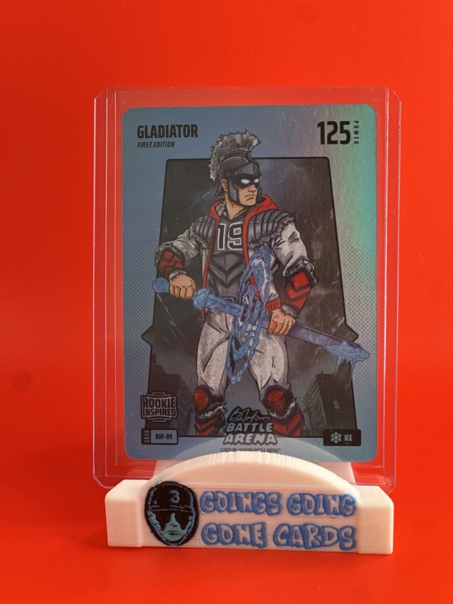 Bo Jackson Battle Arena Gladiator - Roman Anthony Blue Ice Battlefoil