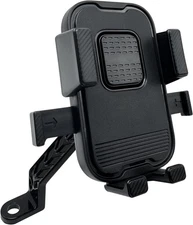 Bike Phone Holder Motorcycle Phone Mount Scooter Phone Clip 360° for Mirror