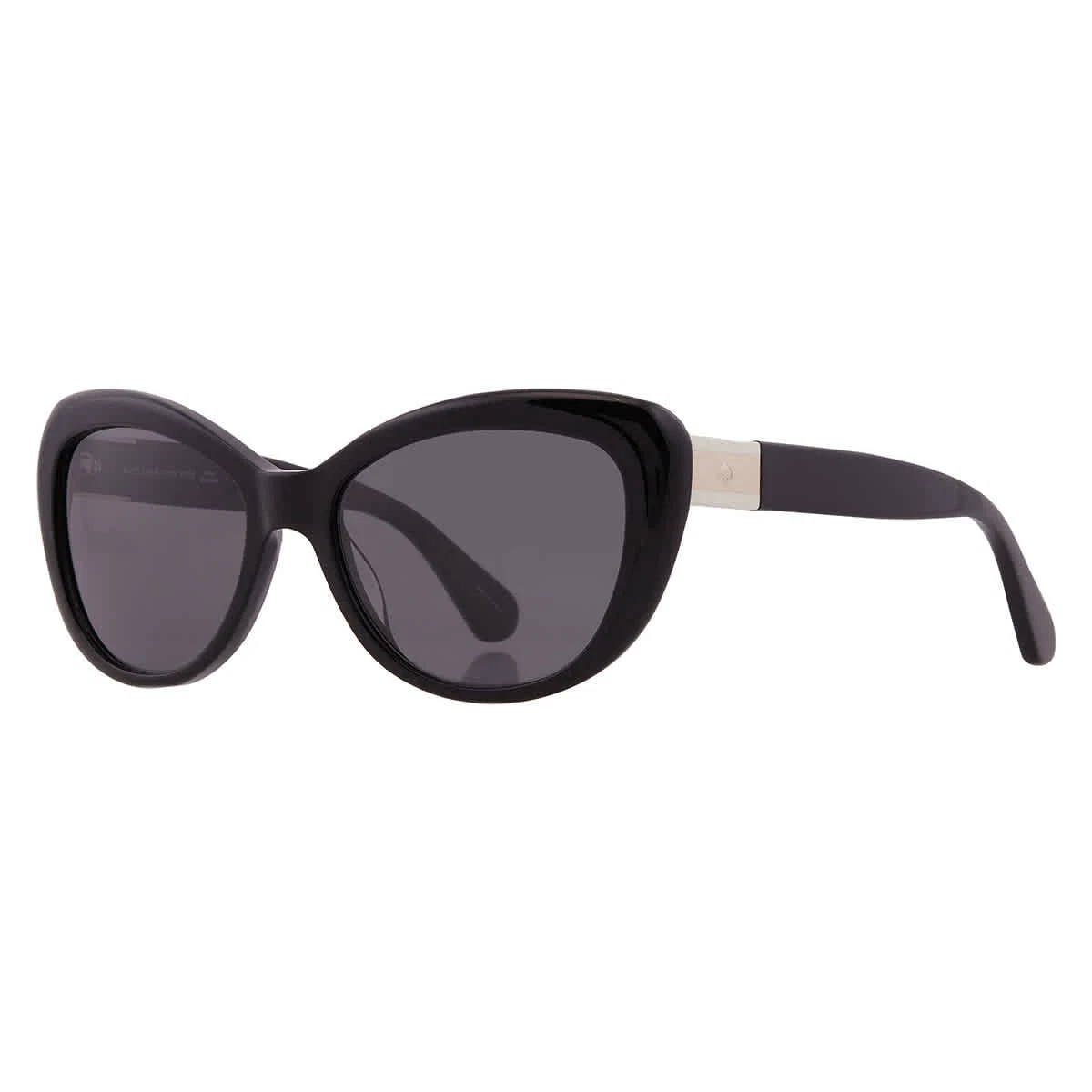 Kate Spade Black Oversized Cat Eye Sunglasses w/ Case Kate Spade | Jalena No-Line Sunglasses – ReadingGlasses.com main image 3