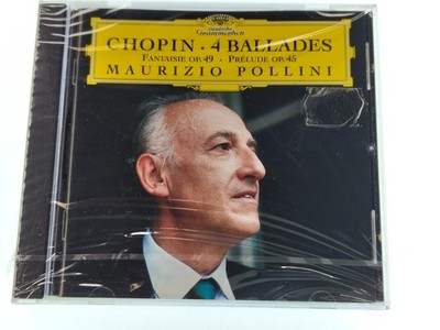 Chopin: 4 Ballades; Fantaisie, Op. 49; Prelude Op. 45 by Maurizio Pollini CD New
