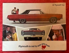 1967 Plymouth "FURY" - Original Car Dealer Sales Brochure / Catalog