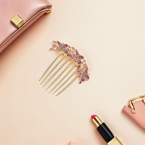 Hair Accessories Bride Comb Clip Sparkly Clips Barrettes for Girls - Picture 4 of 12