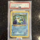1999 1st Edition Blastoise Holo Pokemon Game Base Set Shadowless #2 PSA 4 VG-EX