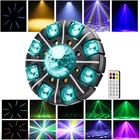 8 Arms Bee Eye Stage Light 200W LED Moving Head Beam Light Laser DJ Disco