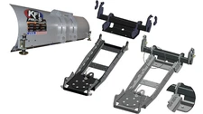 KFI 60" Steel Blade Snow Plow Kit Glacier Mount 18+ Polaris Ranger 1000/1000 XP