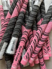 6 Stück Golf Grip Multi-Compound Gummi/Schnur Golfschlägergriffe Medium Größe PINK