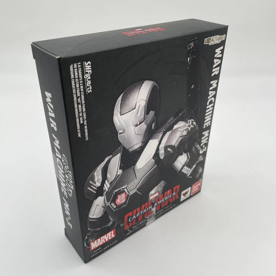 Figura S.H.Figuarts War Machine Mark 3 Civil War Capitán América Limited Foto 3 de 4