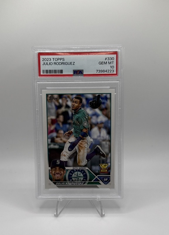 2023 Topps Series 1 - Julio Rodriguez #330 PSA 10
