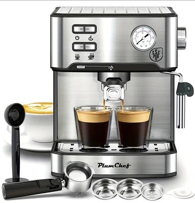 Espresso Machine 20 Bar   Coffee Maker Profesional para Café Cremoso-Vaporizador