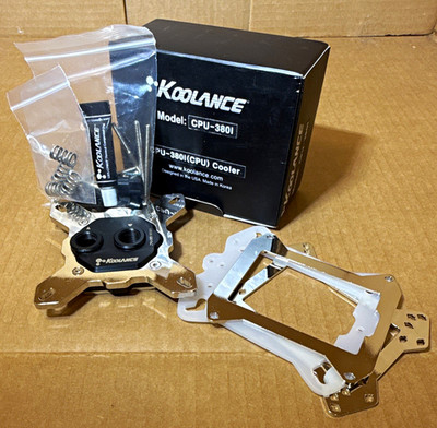 Koolance CPU-380I CPU Water Cooling Block w/ Mounting Hardware (AM2|AM3|LGA2011)