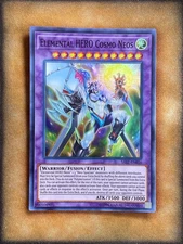 Yugioh Elemental HERO Cosmo Neos SAST-EN036 Super Rare NM