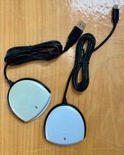 Lot of 2 Identiv SCR3310 v2.0 USB DOD Military Smart Card Reader SmartOS 905331