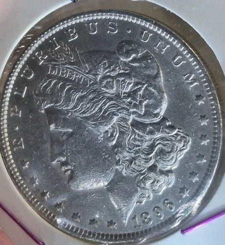 1896-P Morgan Silver Dollar NO RESERVE High Bid Wins Private~Collection  #1941