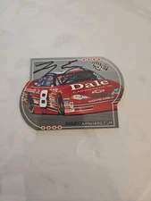2001 Press Pass Trackside - Autographed Earnhardt Jr. #43 Die-Cut