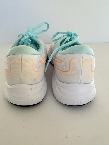 ASICS Women's GEL-Excite 9 White/Orange Pop Running Shoes-Sz 8 - Picture 6 of 9