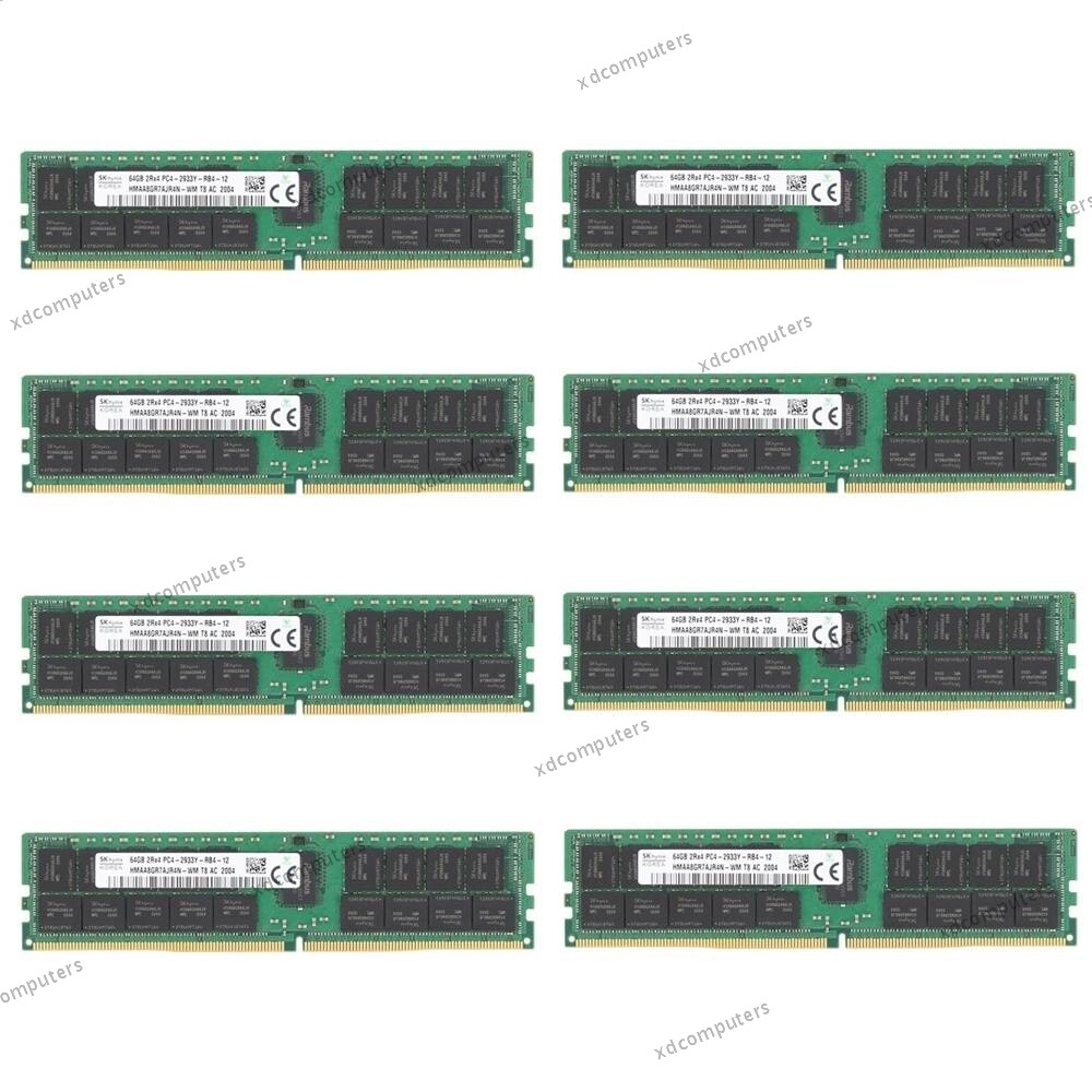 2x 4x 8x SK Hynix 64GB 2933MHz REG ECC RAM DDR4 PC4-23400 LRDIMM