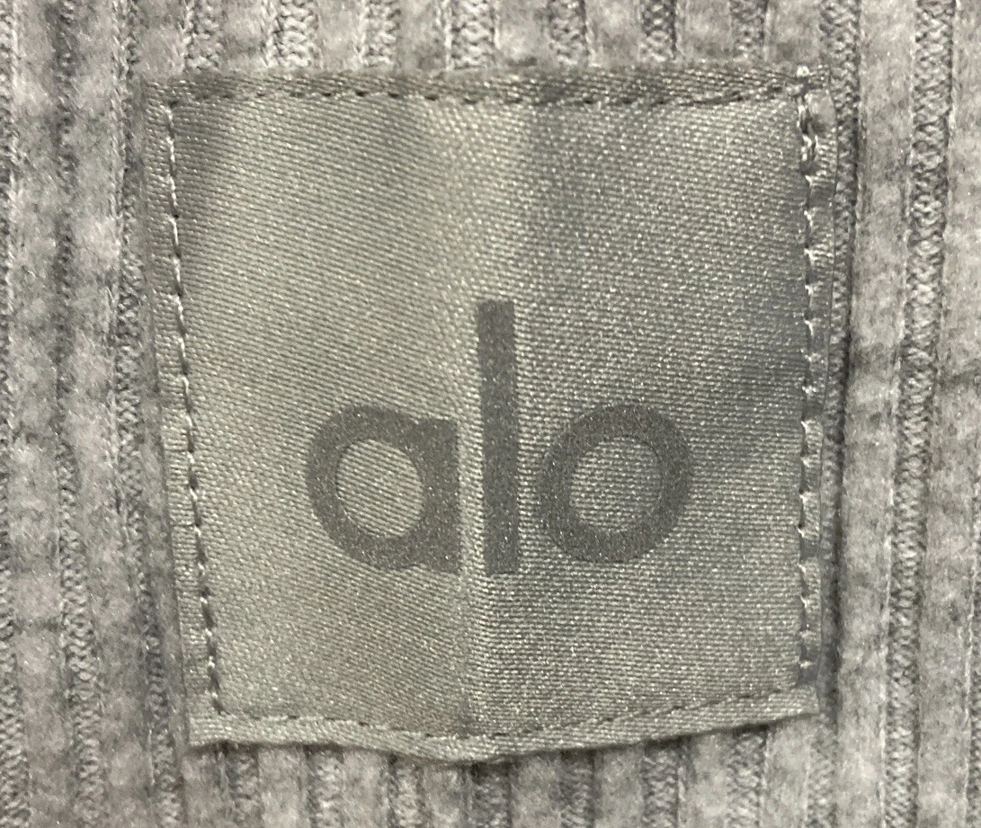 alo-yoga muse ribbed sweatshirt hoodie