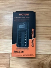 Woyum ZK6, 6-cell NiMH AA/AAA USB Battery Charger, New in box, Ships from USA