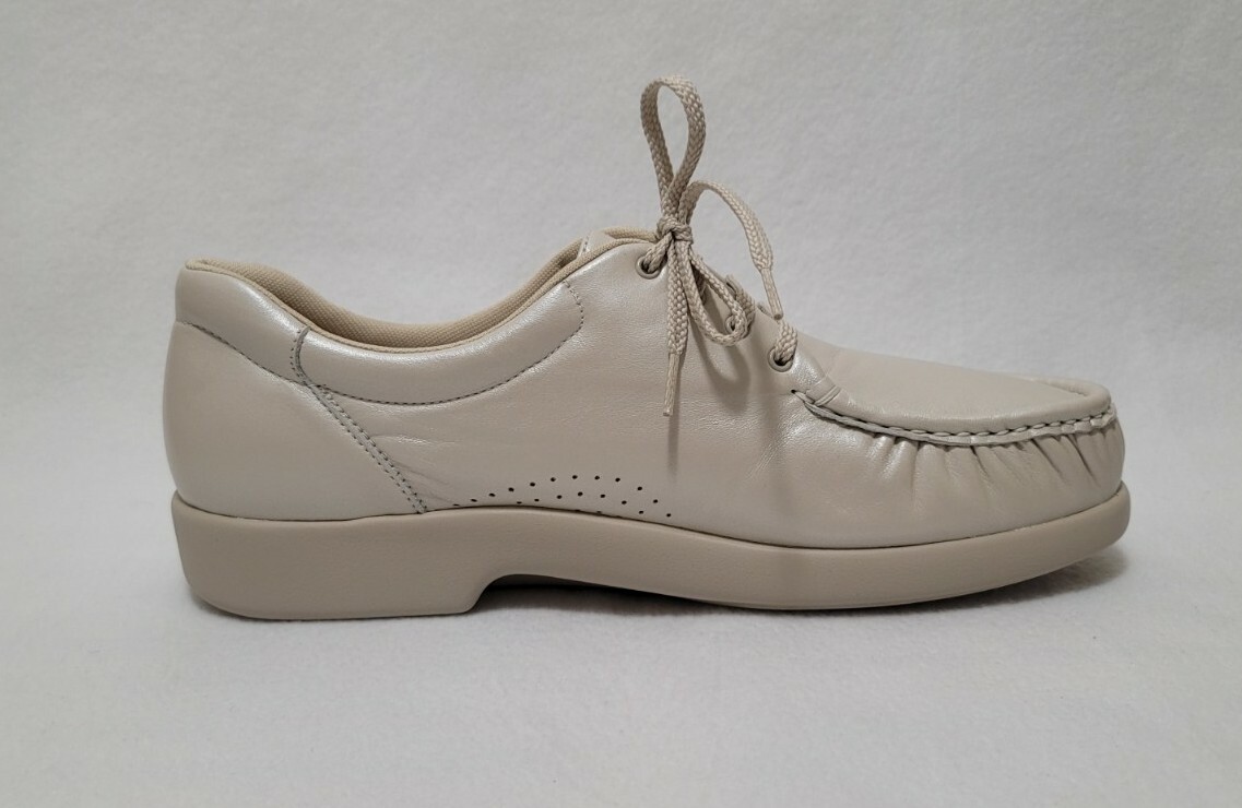 SAS Women's Take Time Pearl Bone Lace Up Loafer Comfort