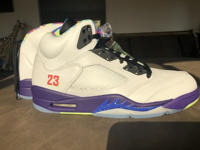 Air jordan 5 Retro White Ghost Green 