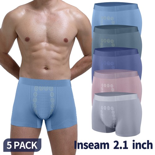 3/6PCS MENS CLASSIC BOXER SHORTS BRIEFS COMFORT FIT UNDERWEAR PANTS M-3XL - Picture 34 of 42