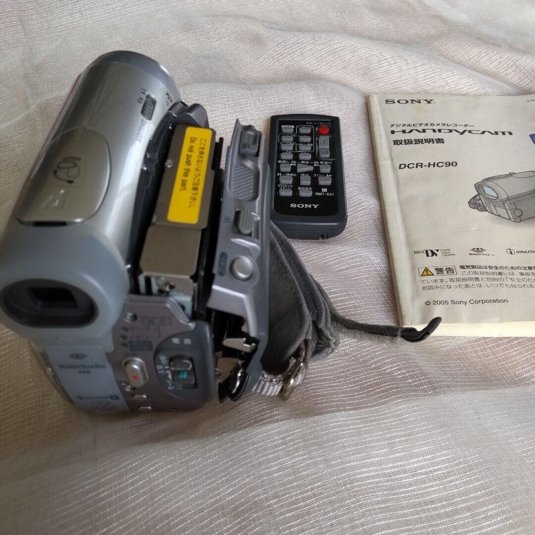 Sony DCR-HC90 Mini DV Hybrid Camcorder from Japan For parts Sony DCR-HC90 Mini DV Hybrid Camcorder from Japan For parts
