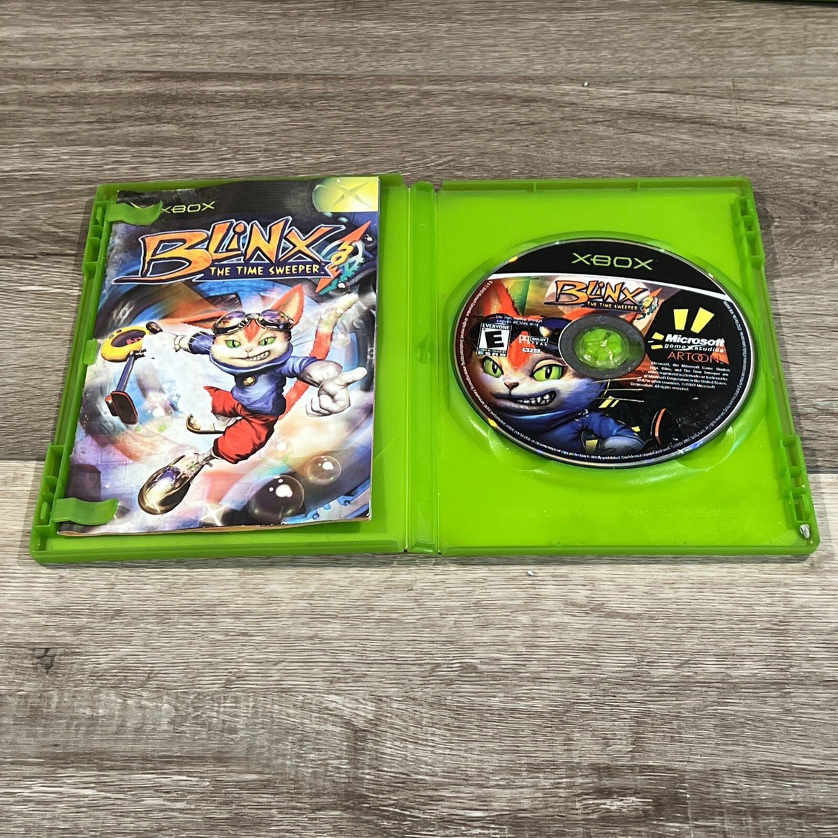Blinx: The Time Sweeper - Microsoft Xbox - CIB - READ Blinx: The Time Sweeper - Microsoft Xbox - CIB - READ