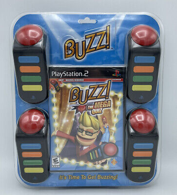  BUZZ: The Mega Quiz Bundle - PlayStation 2 : Video Games