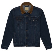 ROBE DI KAPPA Giubbotto Giacca Jeans Blu Indigo  Uomo Tg M