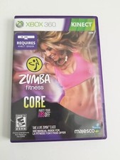 Zumba Fitness Core By Microsoft XBOX 360 (DVD, 2012)