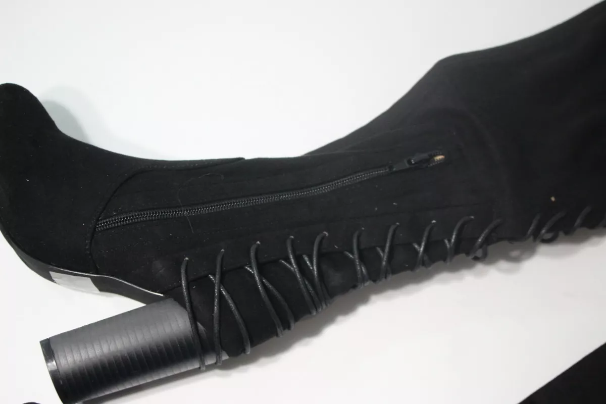 Fashion nova hotsell lace up boots