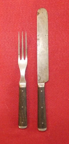 Set of Civil War Soldier's Fork and Knife